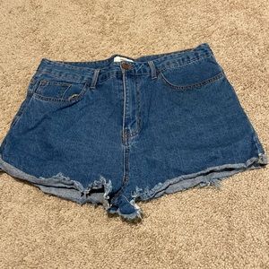 Forever 21 Medium blue jean shorts